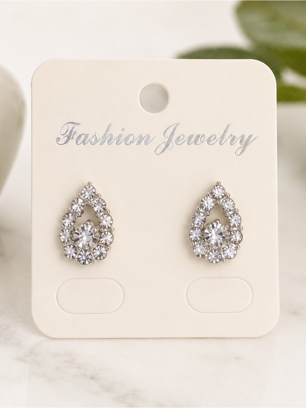 Sterling Silver Teardrop Earrings